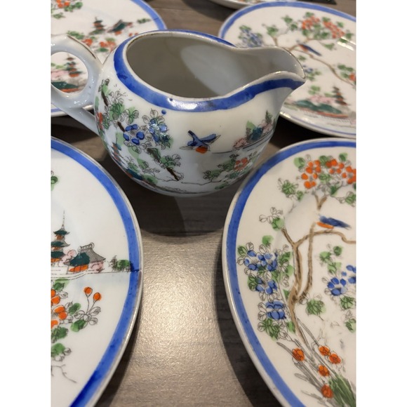 Asian Inspired Tea Dishes Made In Japan - Picture 4 of 5